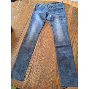 New Waist Size 28" Resin Grey Catalyst Mechanic  Skinny Denim Jeans Casual Pants